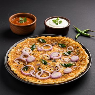 Onion Uttapam